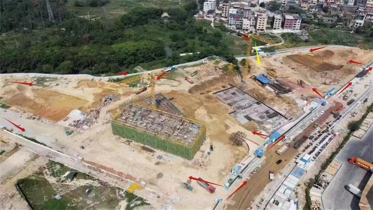 柳州中建八局项目塔吊监控安装